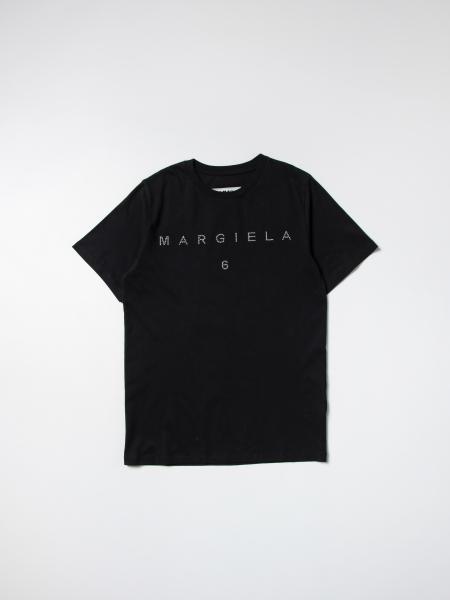 Mm6 Maison Margiela: T-shirt MM6 Maison Margiela con logo