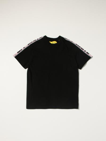 Off White cotton t-shirt with back print