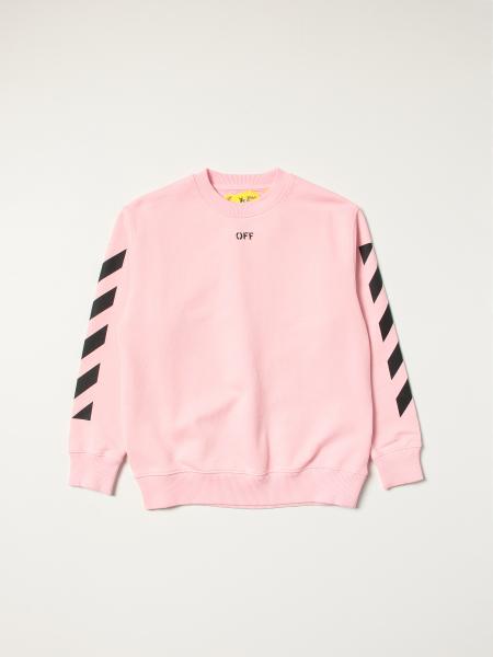 Off White cotton jumper with logo