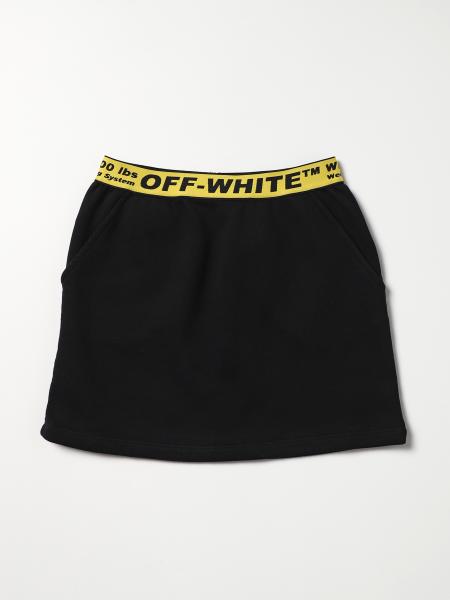 Off-White skirt with industrial elastic