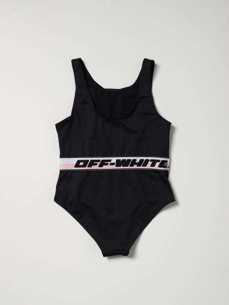 Off White Outlet Off White One piece Swimsuit With Logoed Band Black 