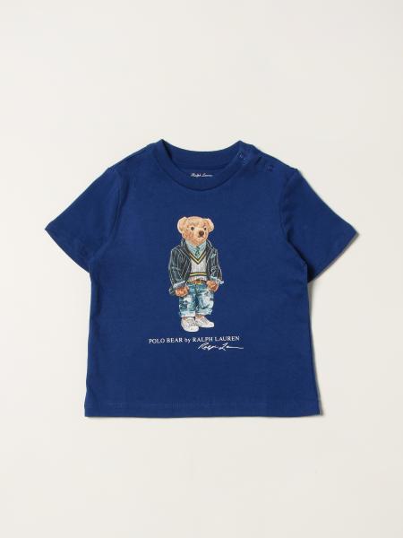 T-shirt Polo Ralph Lauren con stampa orso