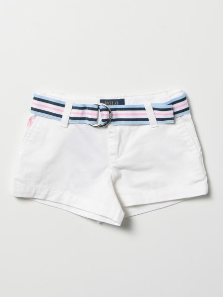 Shorts cotone con cintura