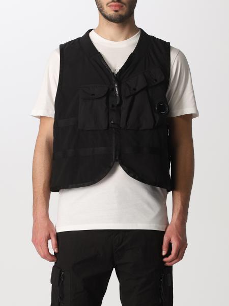 Migratie schot Somatische cel C.P. COMPANY: suit vest for man - Black | C.p. Company suit vest  12CMOW164A005782M online on GIGLIO.COM