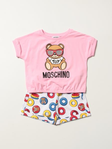 Moschino Kid shorts and t-shirt set