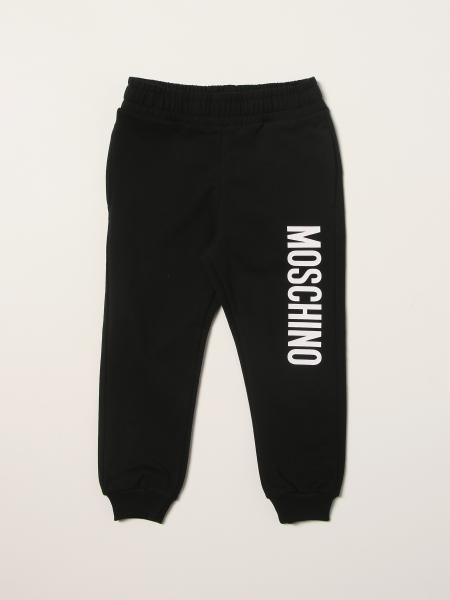 Pantalone jogging Moschino Kid in cotone con logo
