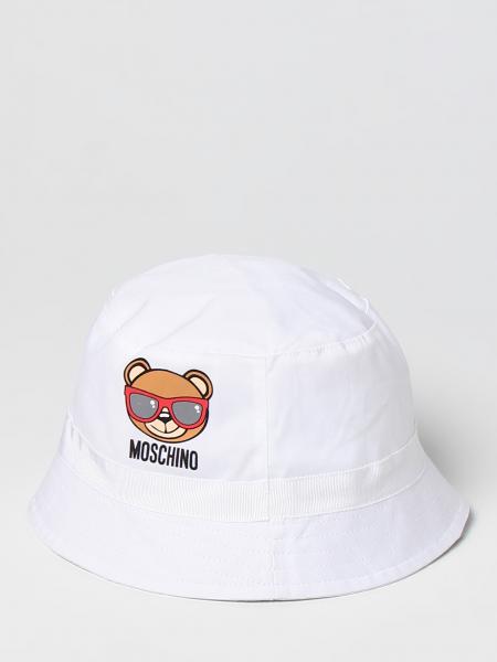 Cappello da pescatore Moschino Baby in cotone
