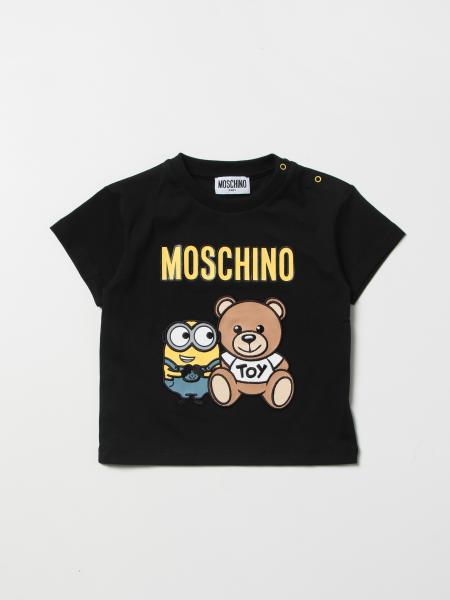T-shirt Moschino Baby con stampa Teddy Bear Minions