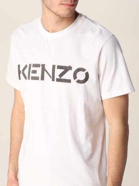 KENZO: Tシャツ メンズ - ホワイト | Tシャツ Kenzo FB65TS0004SA 