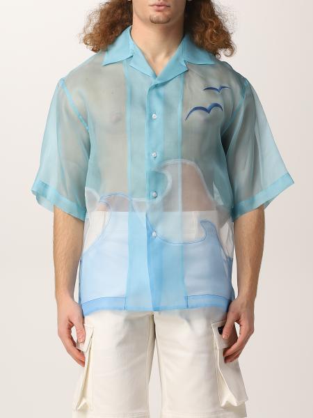 Gcds: Landscape Gcds silk bowling shirt