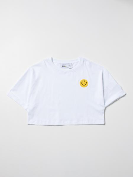 Philosophy Di Lorenzo Serafini bambino: T-shirt Philosophy di Lorenzo Serafini in cotone con patch Smiley
