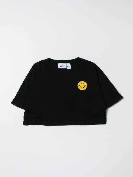 Philosophy Di Lorenzo Serafini: T-shirt Philosophy di Lorenzo Serafini in cotone con patch Smiley