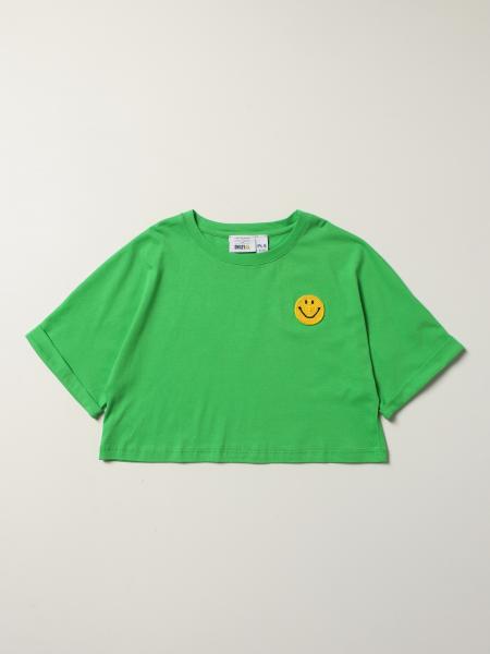 Philosophy di Lorenzo Serafini cotton T-shirt with Smiley patch