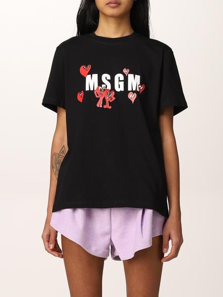 T-shirt damen Msgm