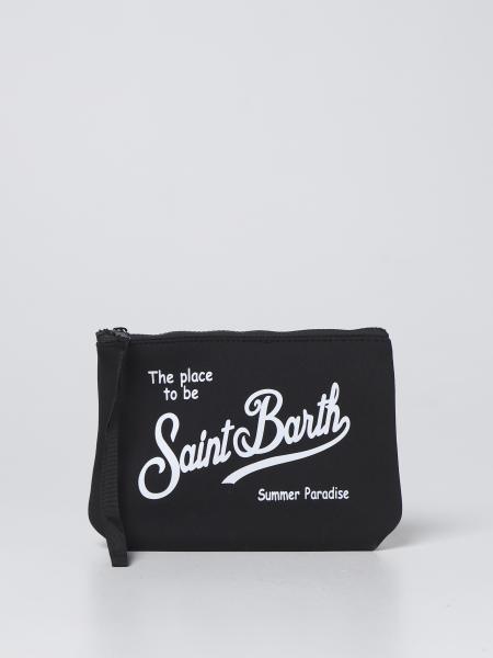 Mc2 Saint Barth: MC2 Saint Barth clutch bag with printed logo