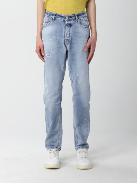 Pmds: Jeans Pmds con sporcature