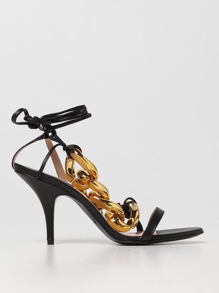 Patrizia Pepe heeled sandals with chain