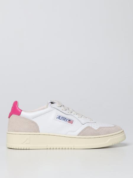 Women's Autry: Autry sneakers in smooth leather and suede