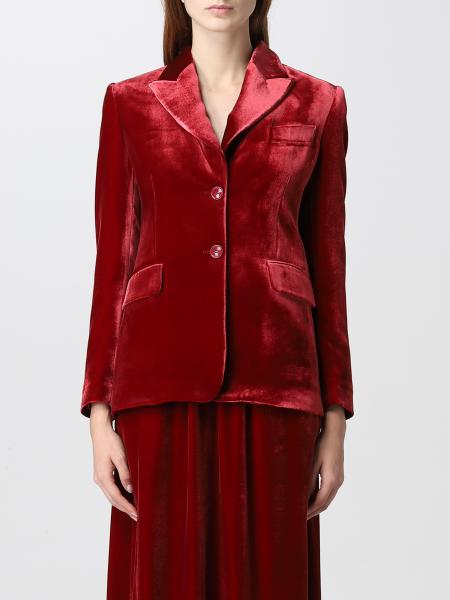 Blazer Boutique Moschino in velluto panné