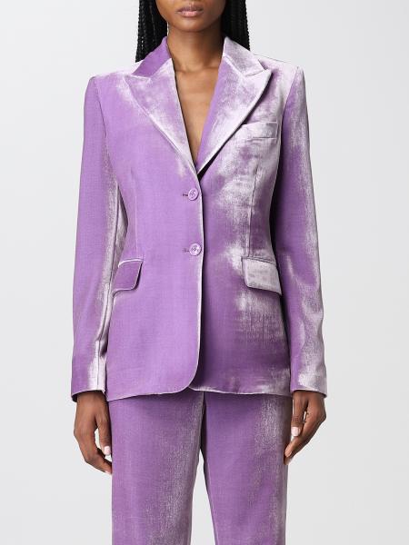 Blazer Boutique Moschino in velluto panné