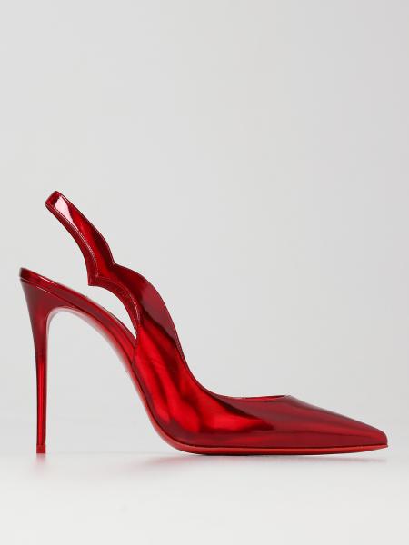 Christian Louboutin Hot Chick Sling leather pumps