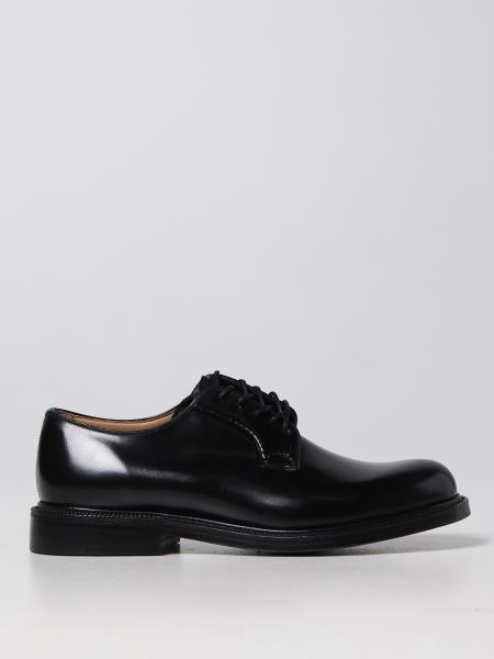 Church's: Church's Shannon brushed leather derby shoes