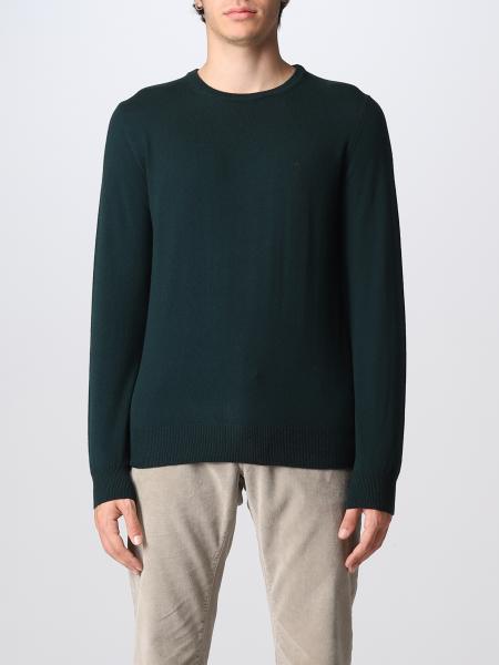 BROOKSFIELD: sweater for man - Forest Green | Brooksfield sweater ...
