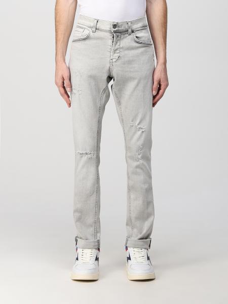 DONDUP: jeans for man - Grey | Dondup jeans UP232DSE318UDI9 online at ...