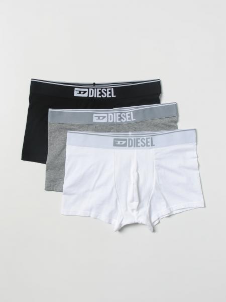 Diesel Underwear uomo: Set 3 parigamba Diesel Underwear in cotone stretch