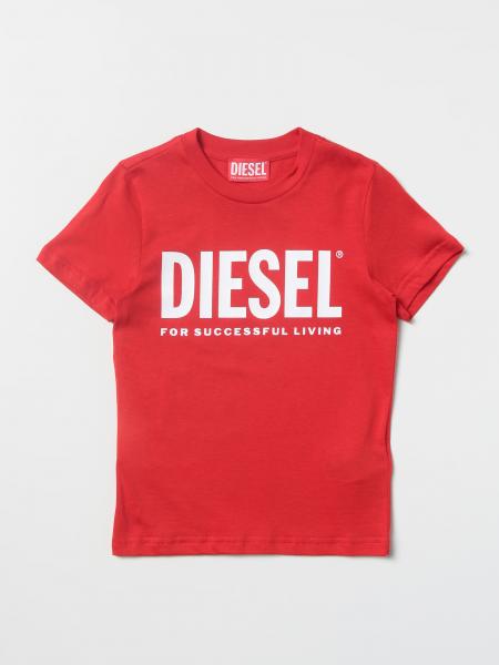 Diesel t-shirt in cotton jersey with logo