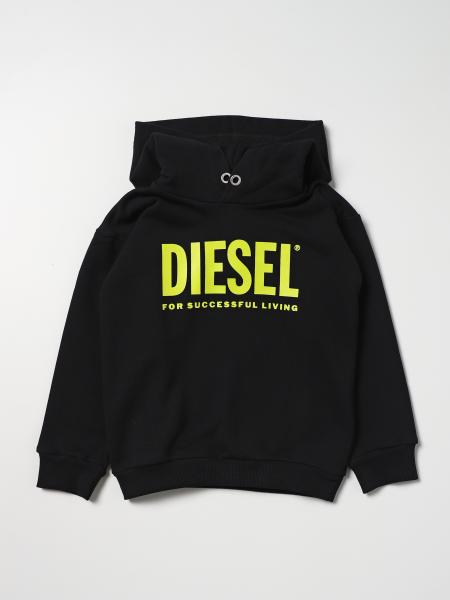 Diesel jumper in cotton with logo