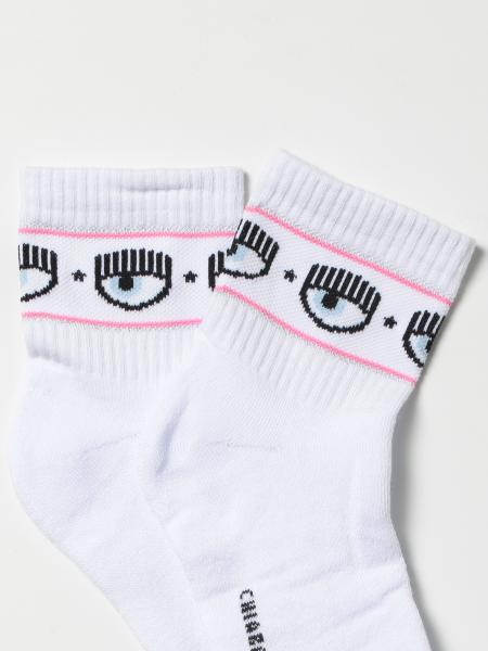 Chiara Ferragni women: Logomania Chiara Ferragni socks in cotton blend