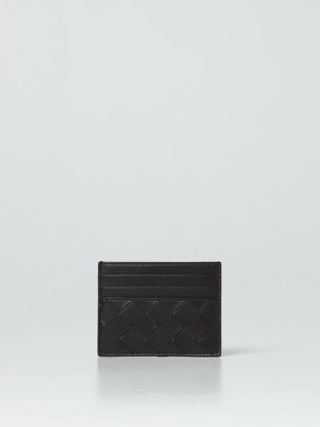 Bottega Veneta woven Nappa leather credit card holder
