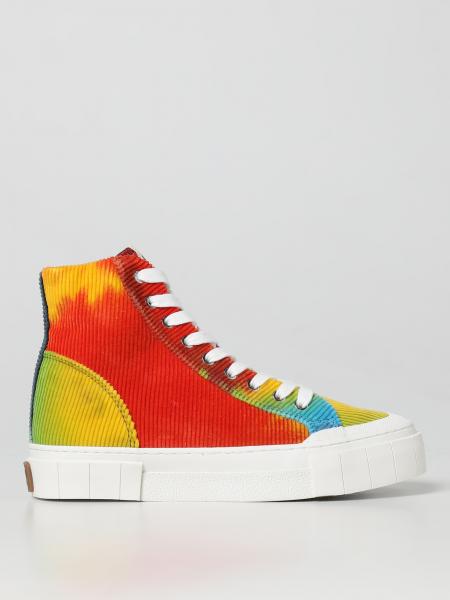 Good News donna: Sneakers Juice Good News in velluto tie dye a coste