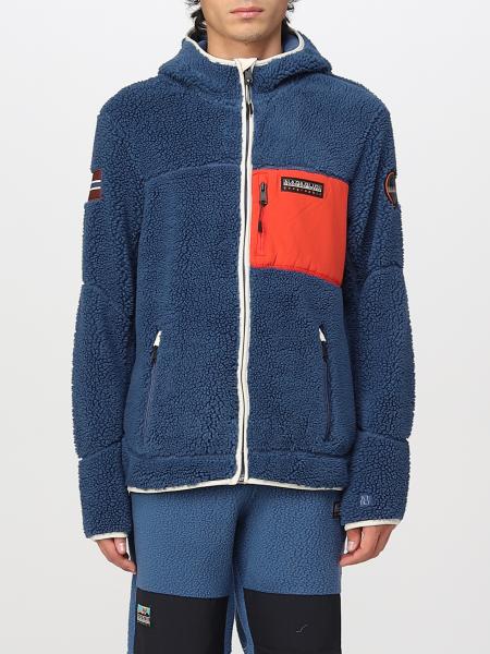 Outlet: jacket for man - Blue | jacket NP0A4GNS online on GIGLIO.COM