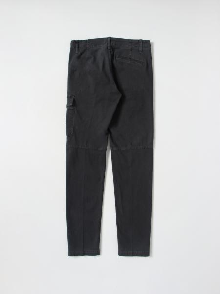 grey stone island joggers junior