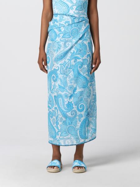 Giglio.com Donna Abbigliamento Gonne Gonne pareo Pareo Liquid Paisley Beach 