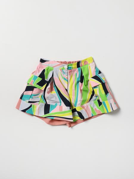 Emilio Pucci cotton shorts with abstract print