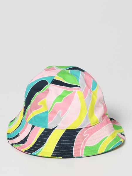 Emilio Pucci kids: Emilio Pucci bucket hat with print