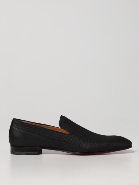 Christian Louboutin Dandelion fabric loafers