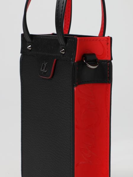 CHRISTIAN LOUBOUTIN: Sacoche homme - Noir | Sacoche Christian Louboutin 3225386 en ligne sur 