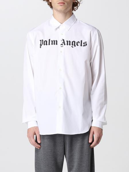 Camicia Palm Angels con logo