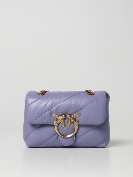 PINKO: shoulder bag for woman - Violet | Pinko shoulder bag 1P22U9A03J ...