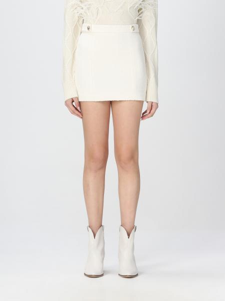 Gonna a vita alta con spacco Giglio.com Donna Abbigliamento Gonne Gonne a tubino 