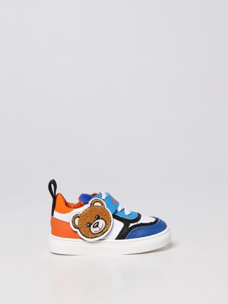 Sneakers Moschino Baby in pelle