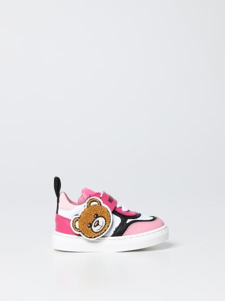 Sneakers Moschino Baby in pelle