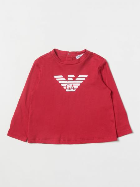 T-shirt emporio armani con stampa aquila