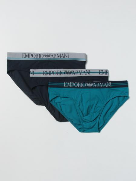 EMPORIO ARMANI UNDERWEAR: Ropa interior para hombre, Azul Oscuro | Ropa  Interior Emporio Armani Underwear 111734 2F723 en línea en 