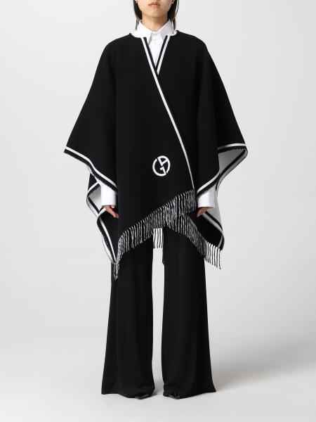 Giorgio Armani women: Giorgio Armani wool and cashmere cape
