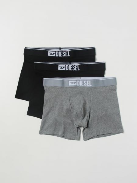 Diesel Underwear uomo: Set 3 parigamba Diesel Underwear in cotone stretch
